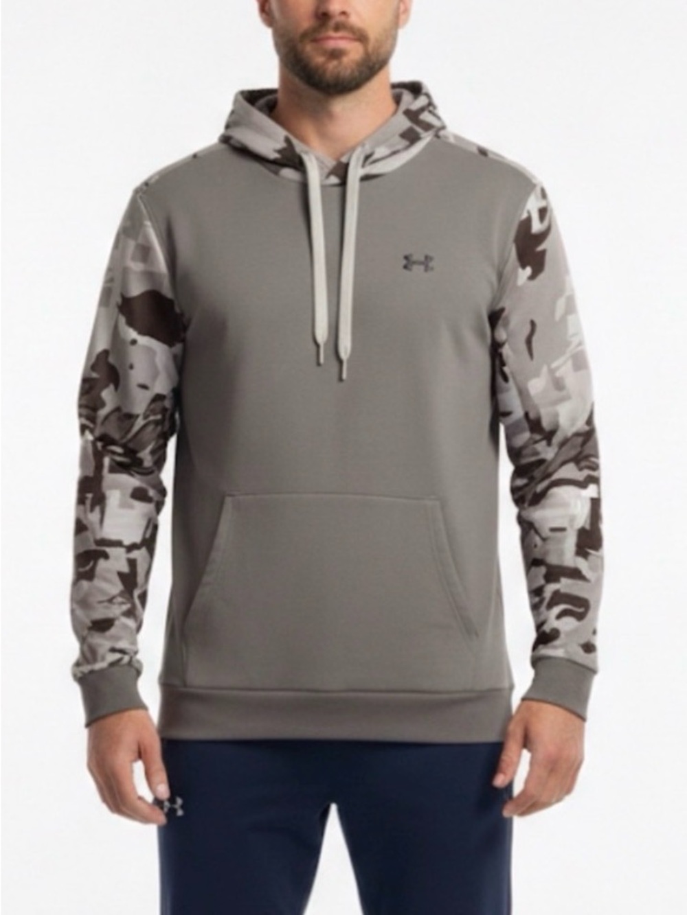 Under Armour Gray Camo Hoodie Size Medium NWOT!!